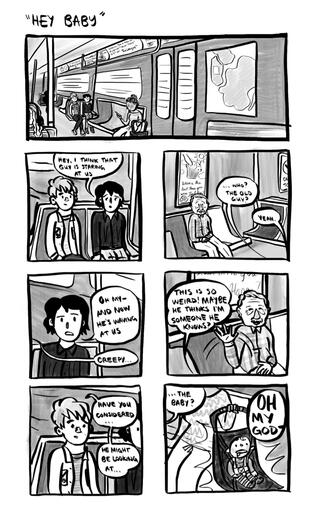 &quot;Hey Baby&quot; excerpt from Year 1 Comics collection.